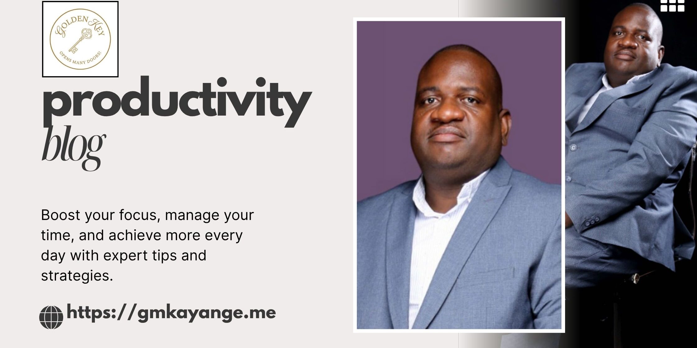 featured_blog_welcome George Mwika Kayange, doctoral researcher and productivity blog author