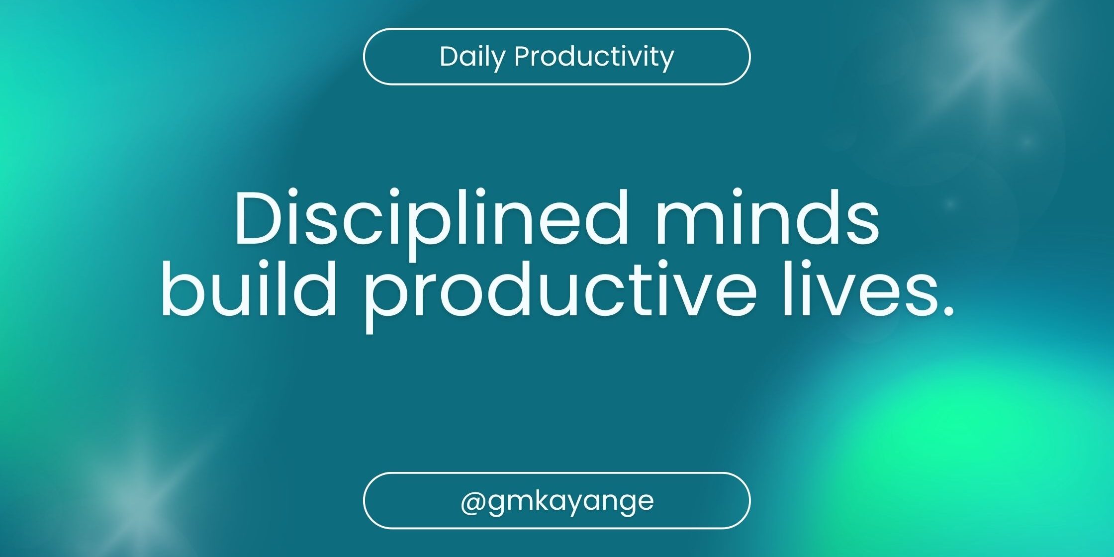 How to Become Disciplined and Productive Featured image on how to become disciplined and productive.