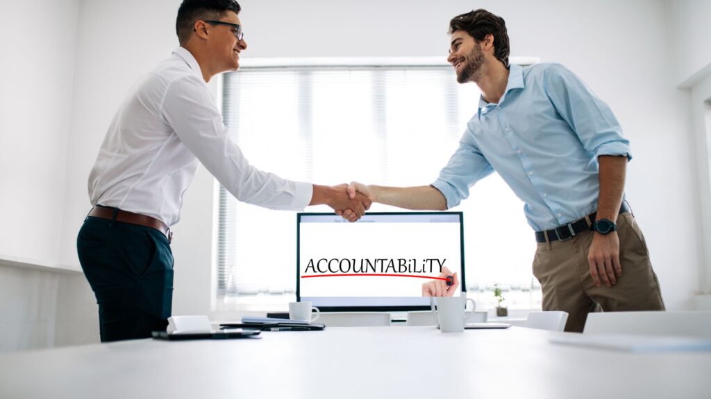 Find an accountability partner or coach helps in overcoming laziness