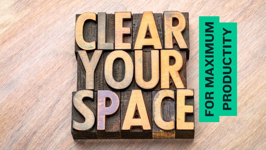 Decluttering your workspace for maximum productivity 