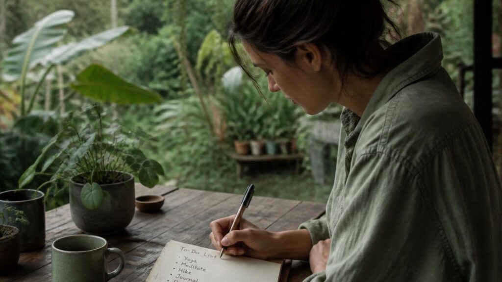 Woman follows principles that make Tharun stays productive.