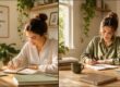 Two women building a pro mindset for better productivity