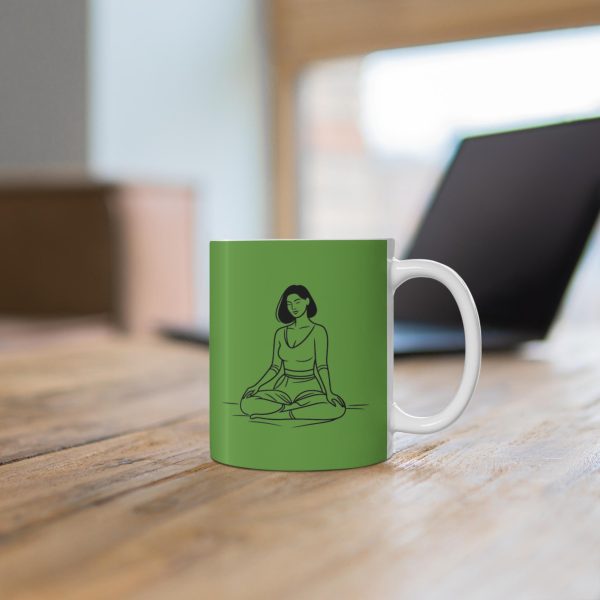 Green Productive Mindsets Mug 11oz - Inspiring Self-Care Gift, Office Coffee Cup, Motivational Mug, Wellness Reminder, Positivity Tea - Image 5