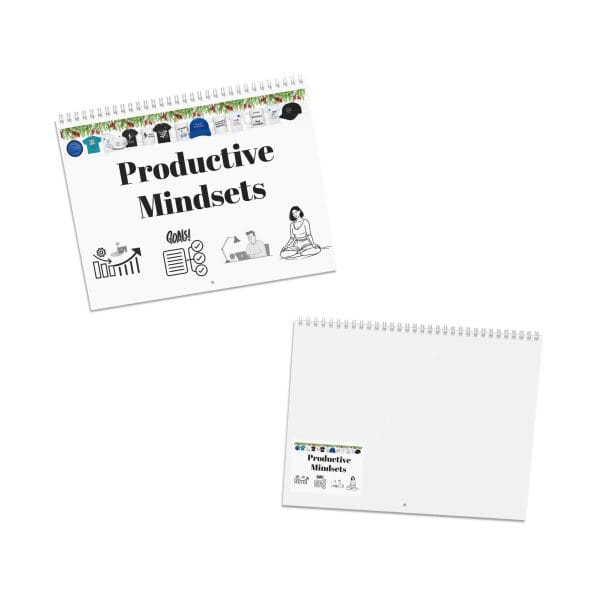 Productive Mindsets Calendar 2025 | Motivational Wall Planner, January Start, Goal-Setting Decor, Inspirational Desk Accessory, Daily - Image 8