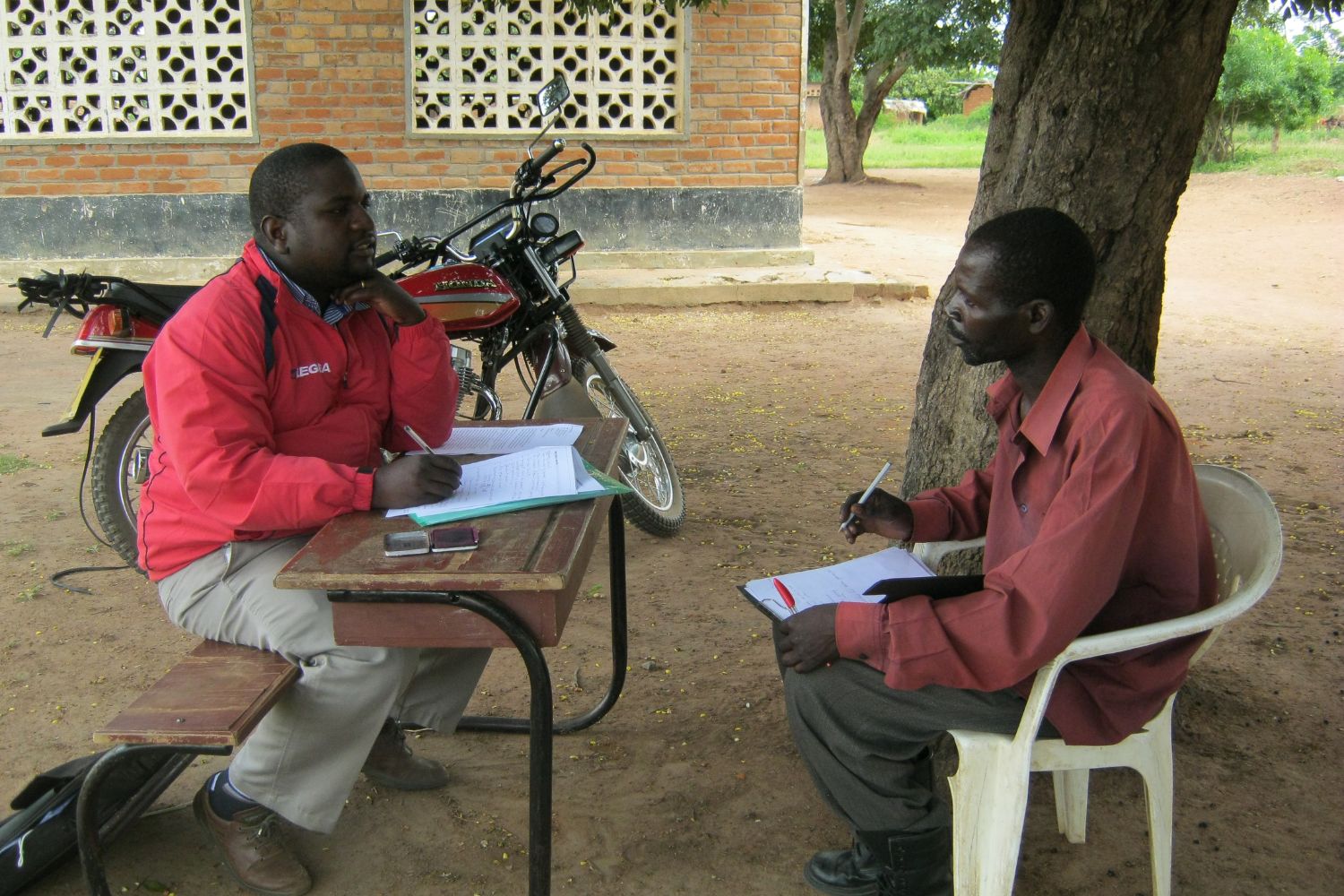 Conducting research in Mchinji on inclusive education for children with disabilities.