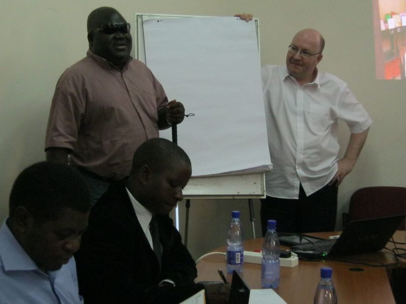Orientation workshop for the inclusive education project team.